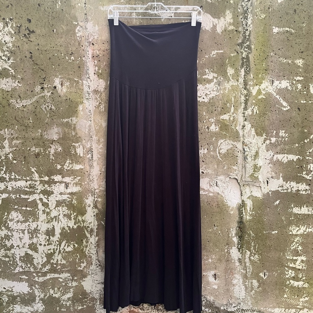 Host Pick! Motherhood Black Maxi Skirt